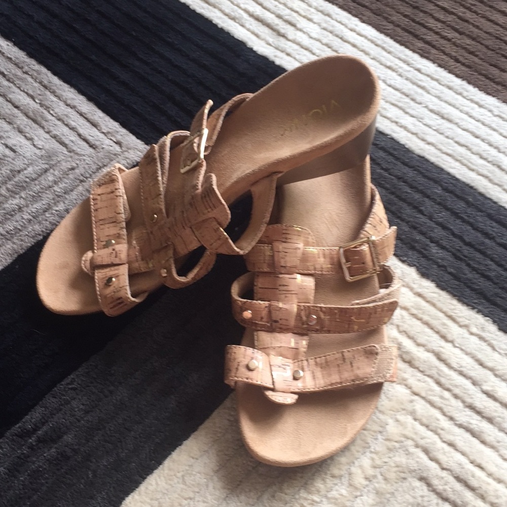 Vionic wedges.